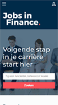 Mobile Screenshot of jobsinfinance.nl